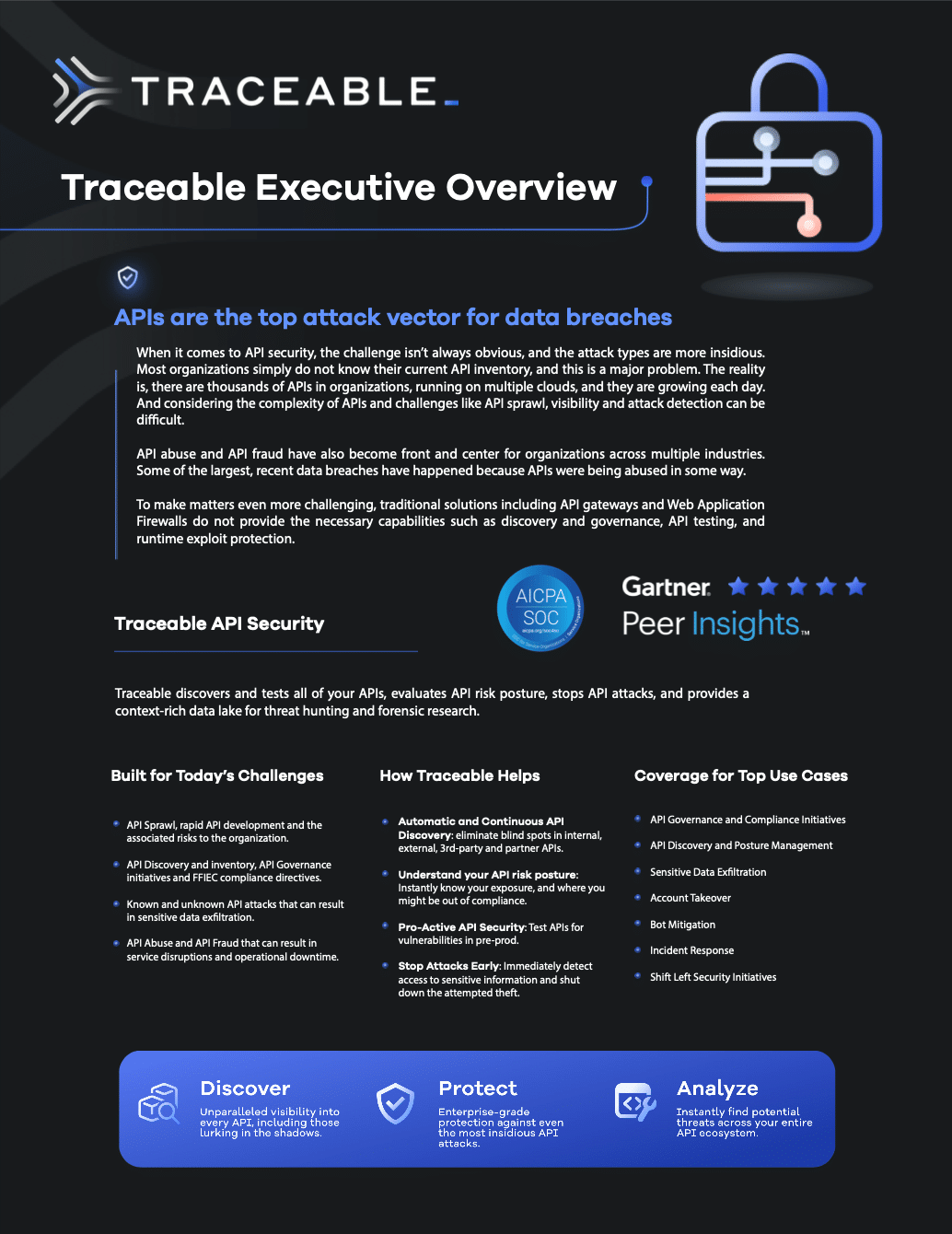 Traceable Executive Overview Traceable Api Security