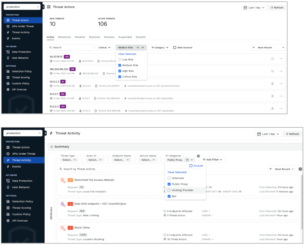 Traceable API Security Platform Updates | End of 2022